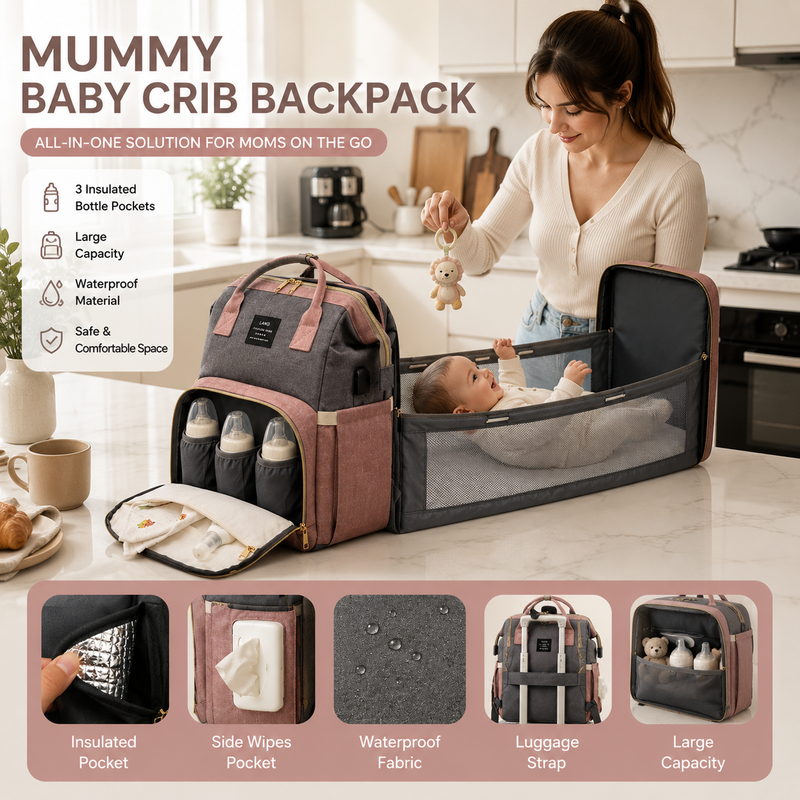 Baby Crib Backpack By Lumikko