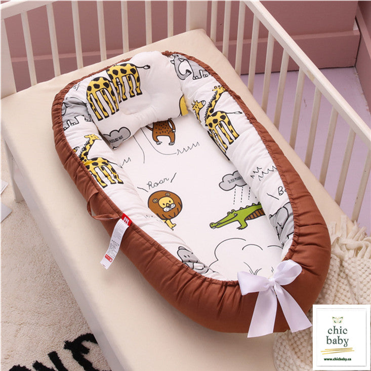Portable Baby Travel Crib By Lumikko